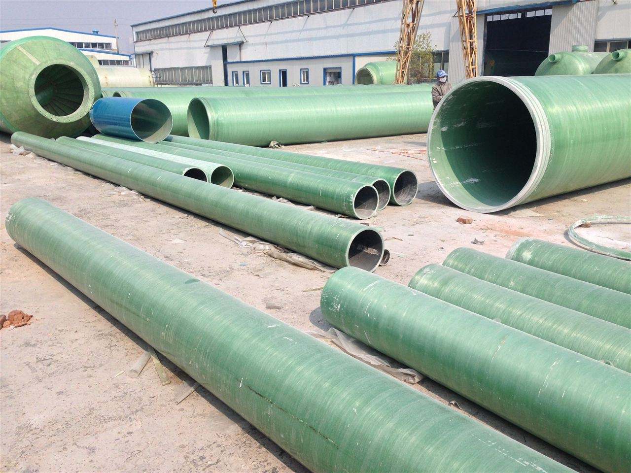 玻璃鋼管道生產工藝